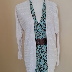 Ralph Lauren Cocoon Cable Knit Cardigan S/M
